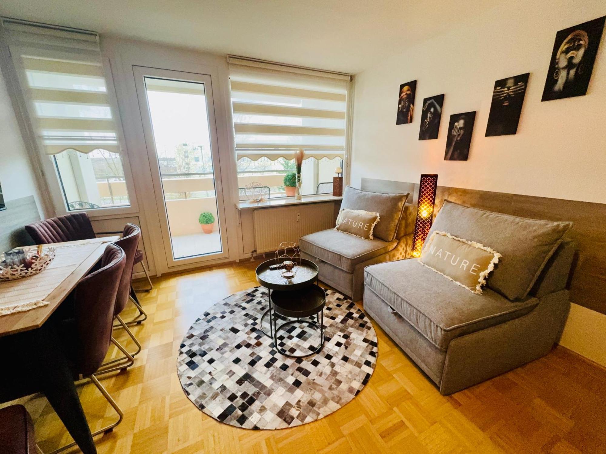אטלינגן Sunset View Apartment With Logia מראה חיצוני תמונה